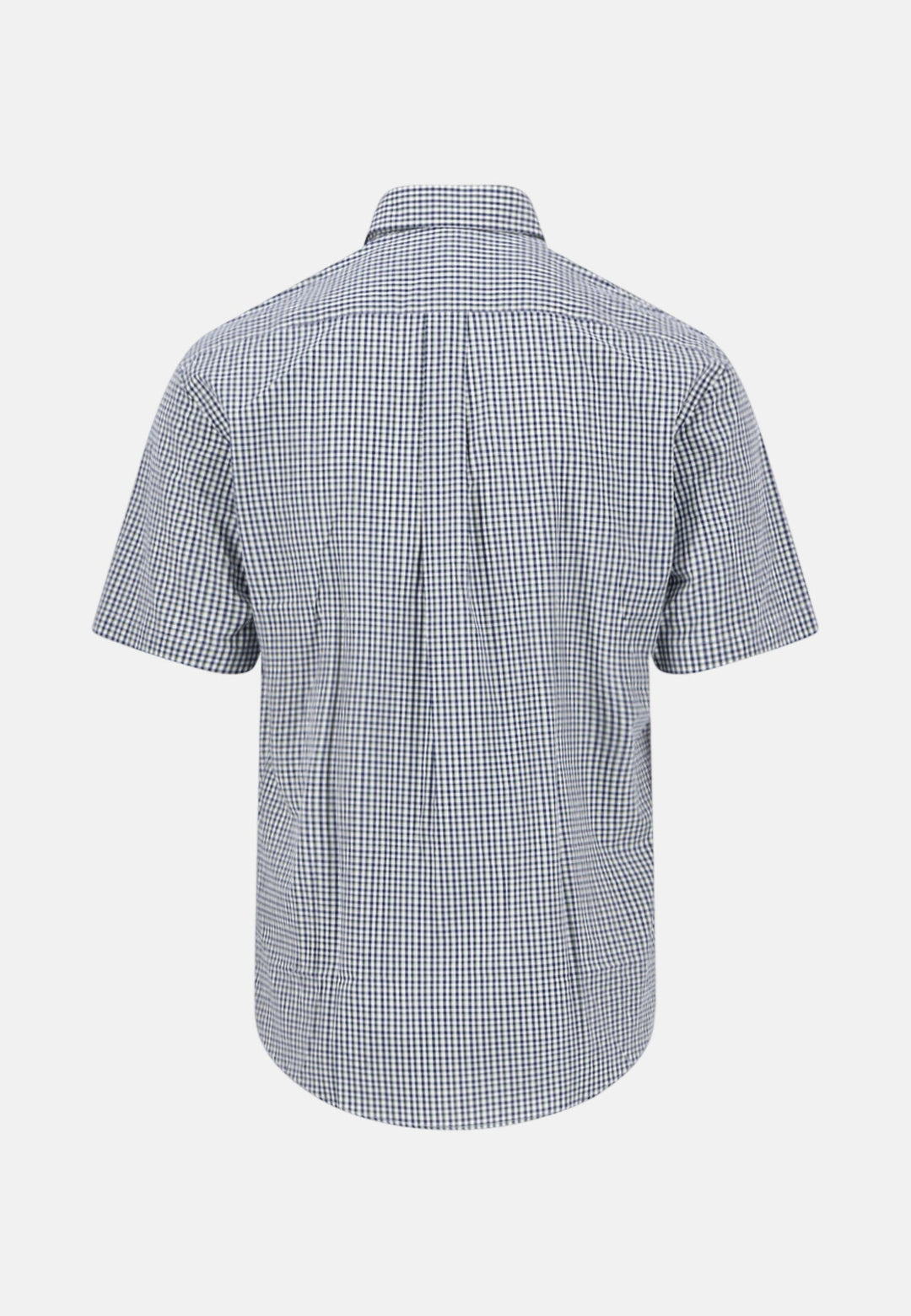 Fynch - Hatton Seasonal Combi Check Short Sleeved Shirt Avocado 16135121-740-M