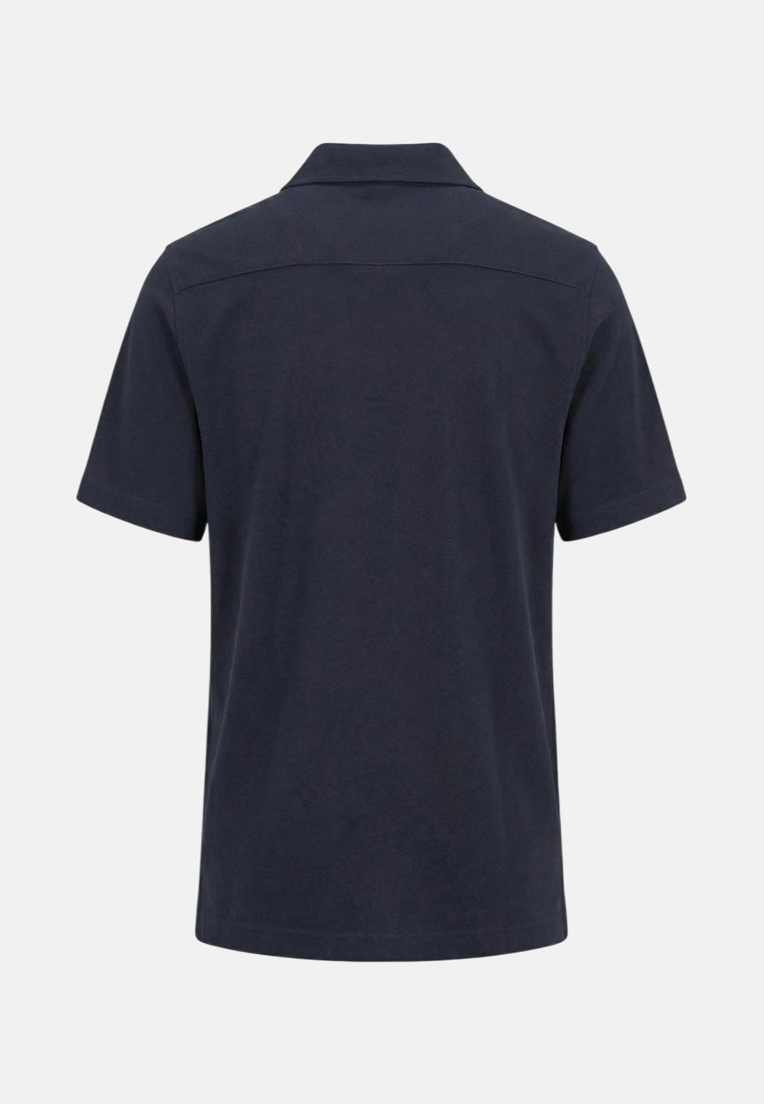 Fynch - Hatton Short Sleeved Resort Shirt Navy - 16031708-685-M - fynch - hatton.co.uk
