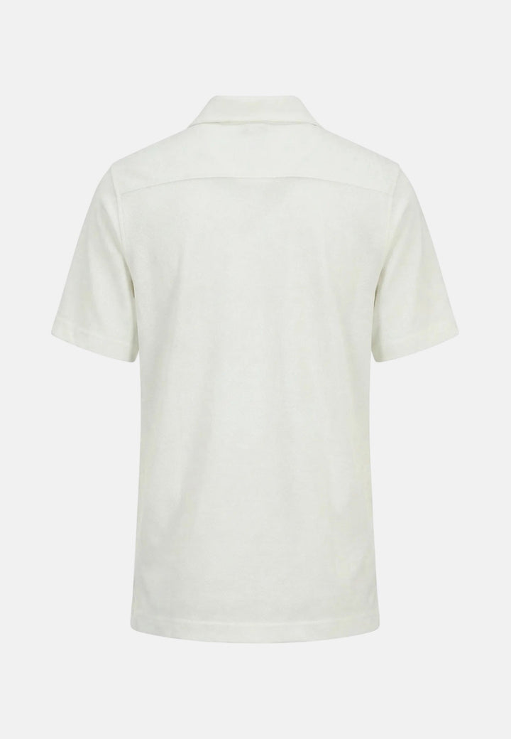 Fynch - Hatton Short Sleeved Resort Shirt New Off - White - 16031708-824-M - fynch - hatton.co.uk