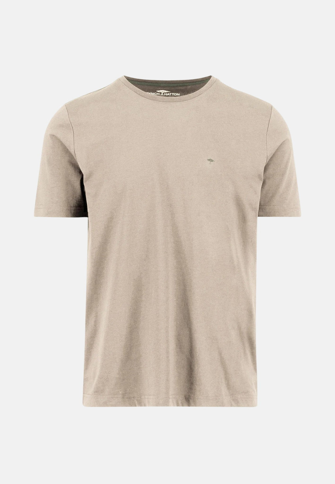 Fynch - Hatton Single Jersey T-Shirt Cement - 16131500-828-M - fynch - hatton.co.uk