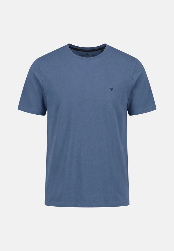 Fynch - Hatton Single Jersey T-Shirt Horizon Blue 16131500-655-M