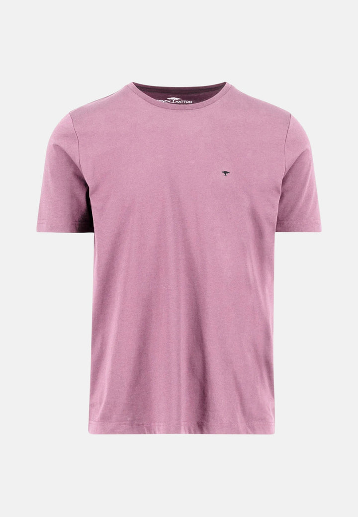 Fynch - Hatton Single Jersey T-Shirt Magnolia 16131500-464-M