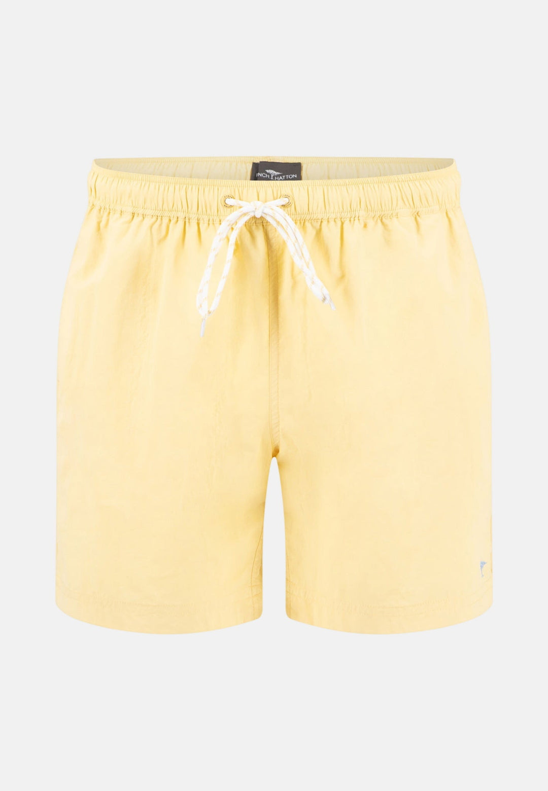 Fynch - Hatton Solid Swim Shorts Pale Yellow 16042750-113-S