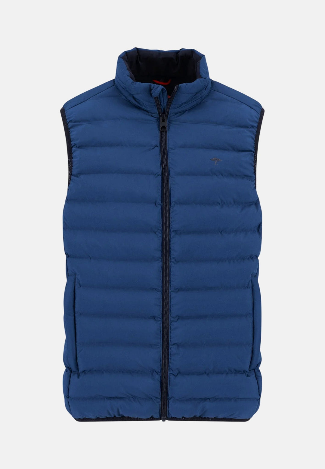 Fynch - Hatton Stand Collar Light Weight Vest Harbour Blue 16132601-654-M