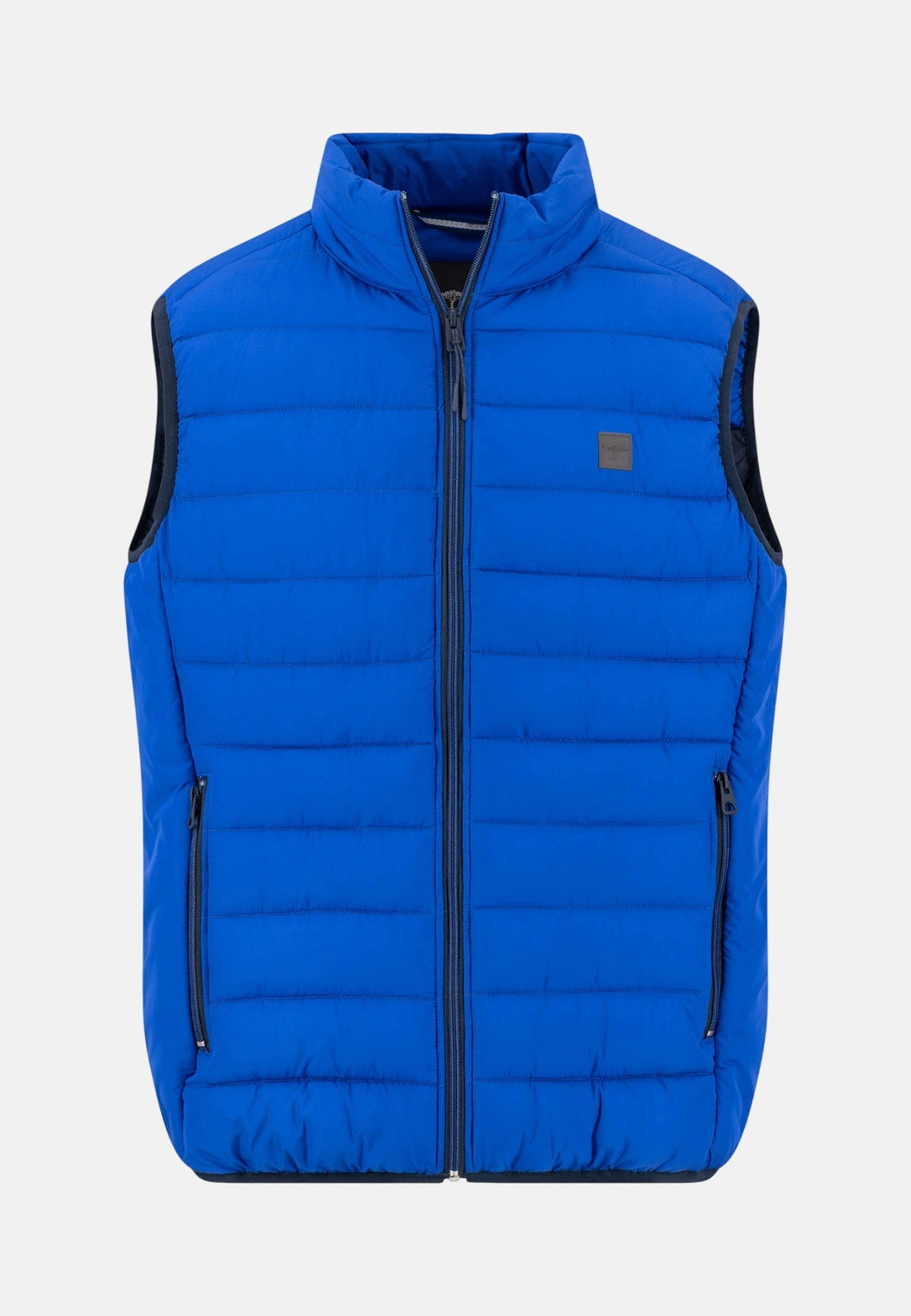 Fynch-Hatton Stand Collar Lightweight Quilted Gilet Cobalt 16142601-674-M
