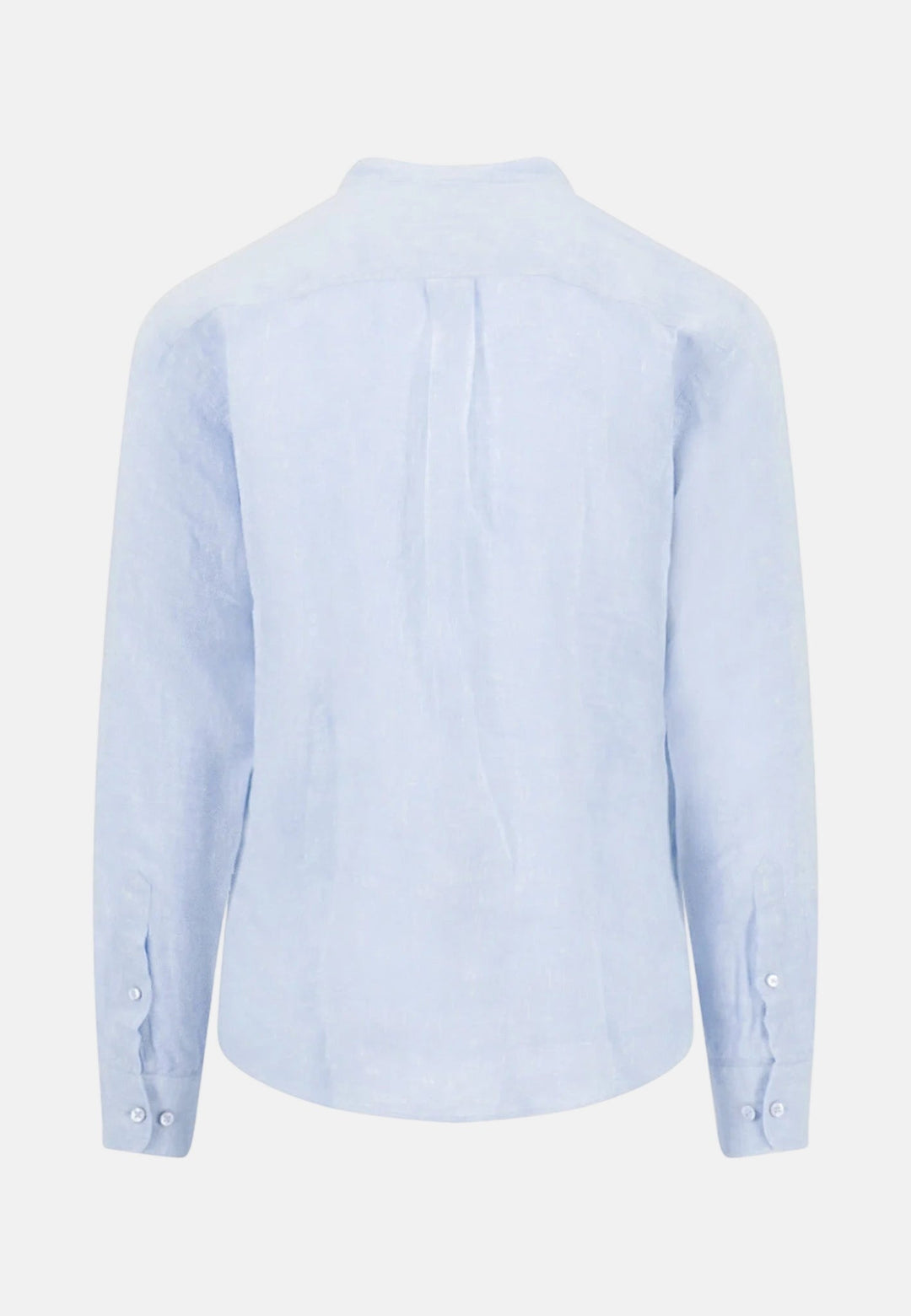 Fynch - Hatton Stand Collar Pure Linen Shirt New Breeze 16136008-653-M