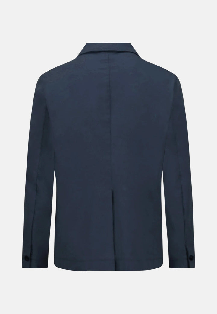 Fynch - Hatton Stretch Cotton Patch Pocket Blazer Dark Navy - 16022125-688-S - fynch - hatton.co.uk