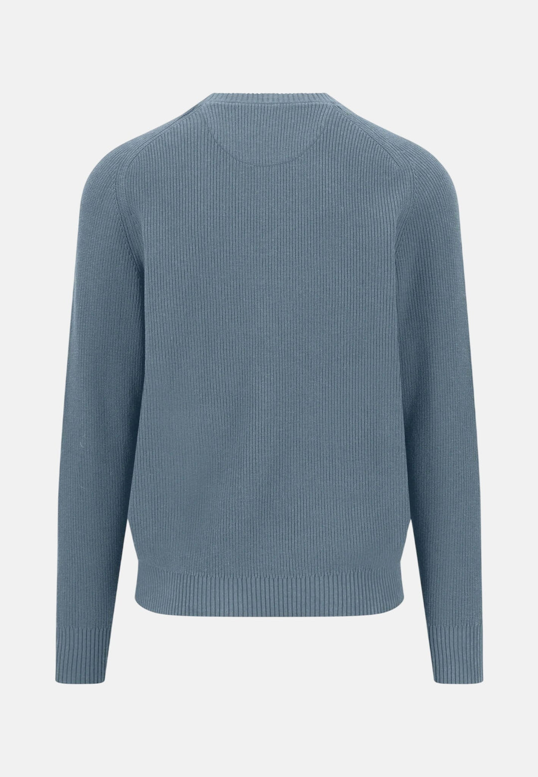 Fynch-Hatton Structured Cotton Crewneck Knit Air Blue 1609208-660-M
