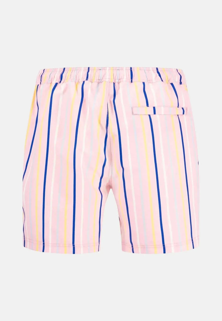 Fynch - Hatton - Summer Print Swim Shorts Peony - 15042751-461-S - uk