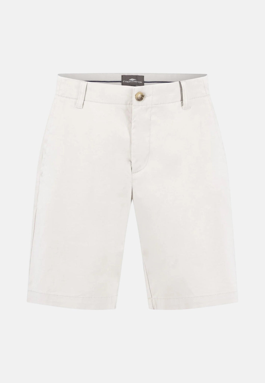 Fynch - Hatton Summer Stretch Bermuda Shorts Cement - 16032110-828-32 - fynch - hatton.co.uk