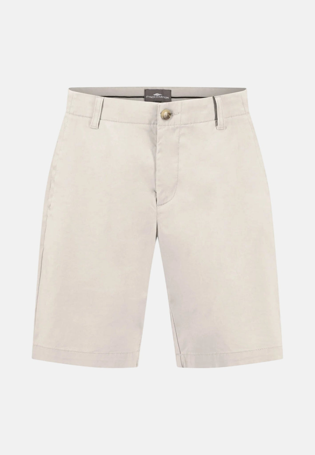 Fynch - Hatton Summer Stretch Bermuda Shorts Stone - 16032110-834-32 - fynch - hatton.co.uk