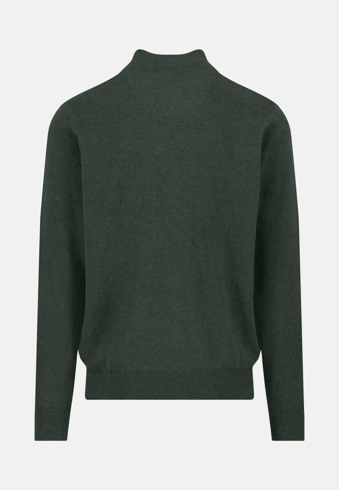 Fynch - Hatton Superfine Stand - Up Cardigan Dark Ivy 1514212-737-S
