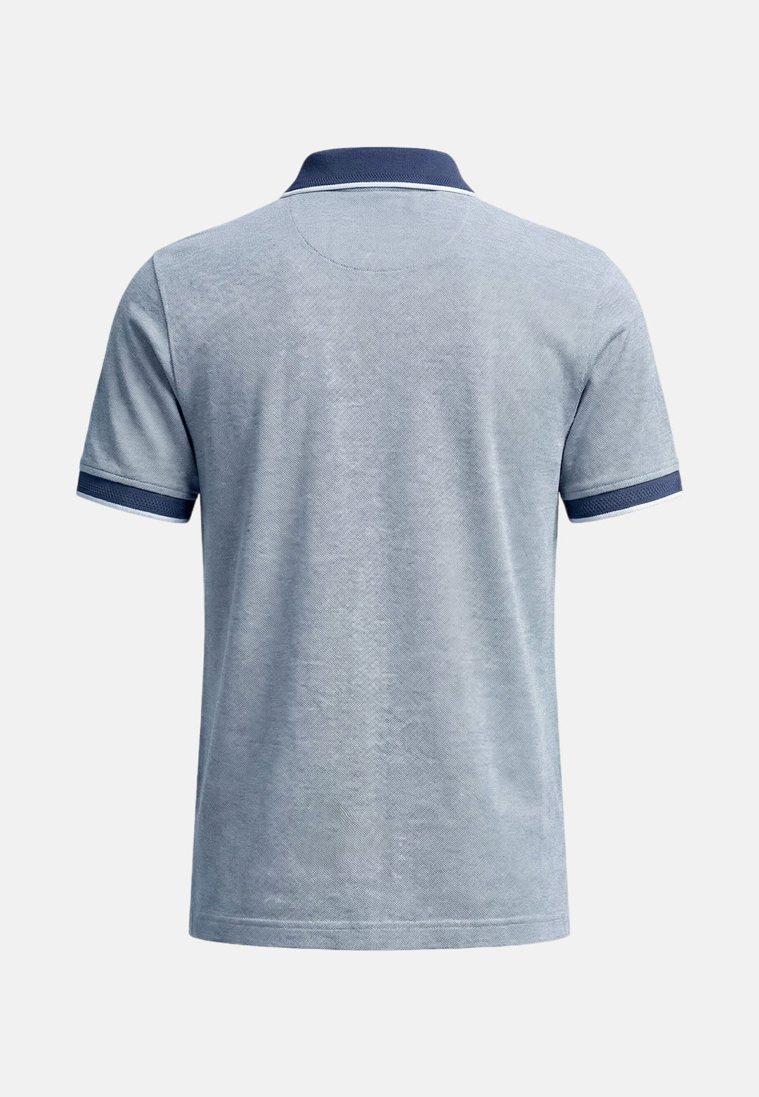Fynch - Hatton Two - Tone Pique Polo Shirt Midnight 16031904-672-M
