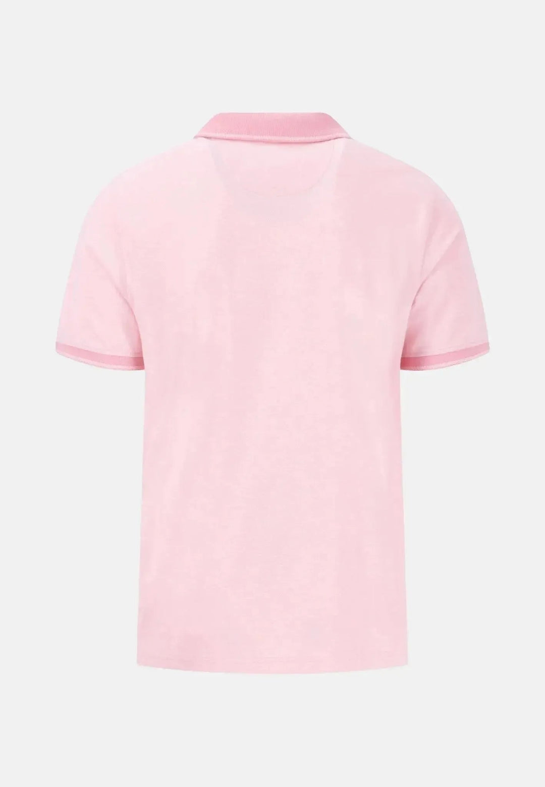 Fynch - Hatton Two Tone Pique Polo Shirt Peony - 15021904-461-S - fynch - hatton.co.uk