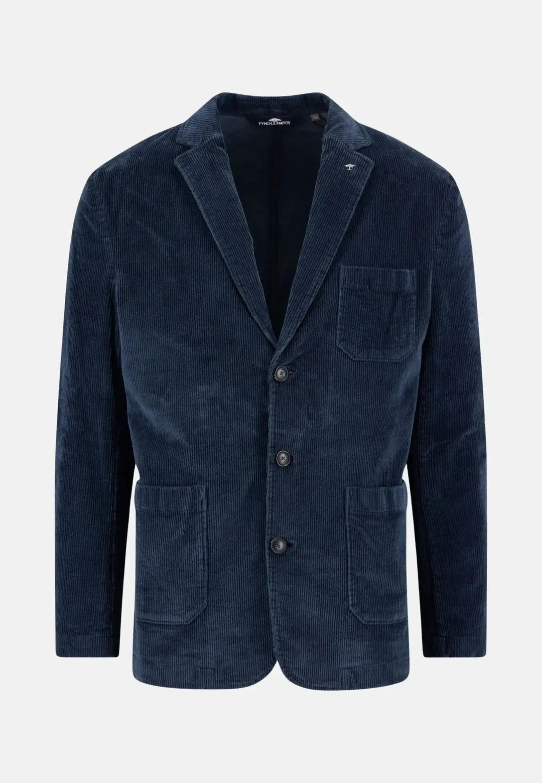 Fynch-Hatton Unstructured Corduroy Blazer Dark Navy 15102122-688-M