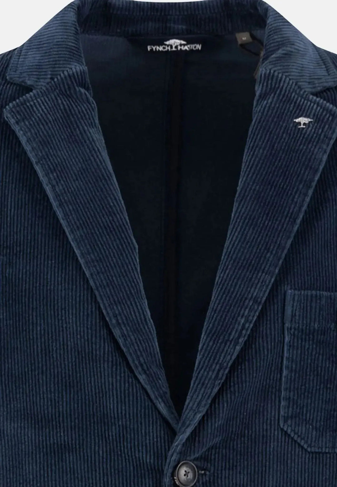 Fynch-Hatton Unstructured Corduroy Blazer Dark Navy 15102122-688-M