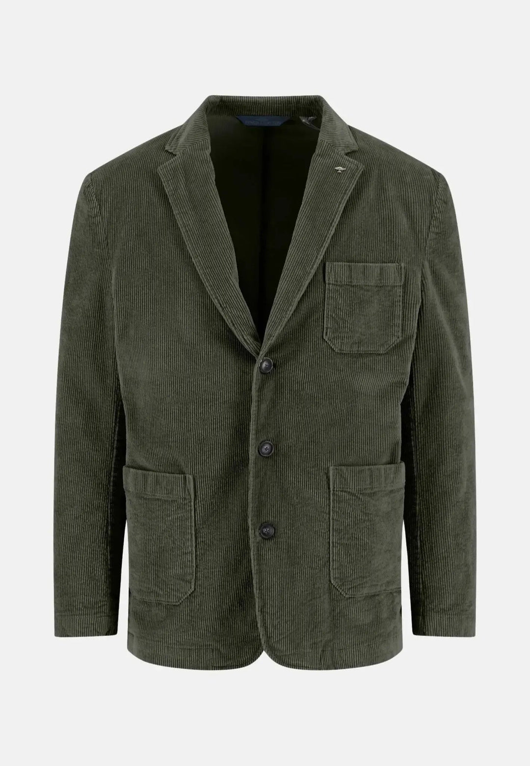 Unstructured Corduroy Blazer Dusty Forest – FYNCH-HATTON, image 1 of 2