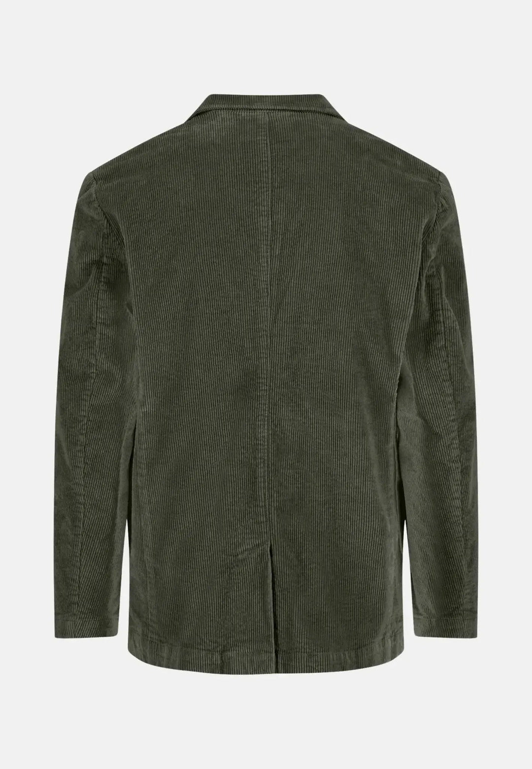 Unstructured Corduroy Blazer Dusty Forest – FYNCH-HATTON, image 2 of 2