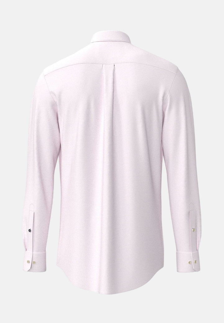 Fynch - Hatton Washed Oxford Solid Button Down Shirt Magnolia - 16138400-464-M - fynch - hatton.co.uk