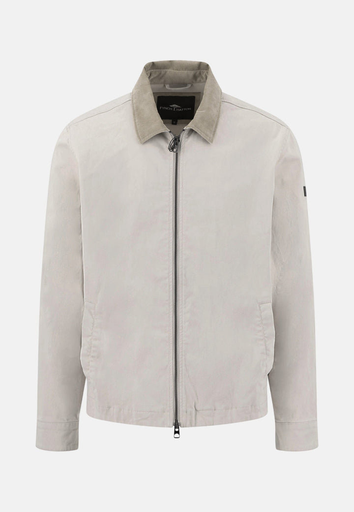 Fynch - Hatton Worker Jacket Cement - 16022606-828-M - fynch - hatton.co.uk