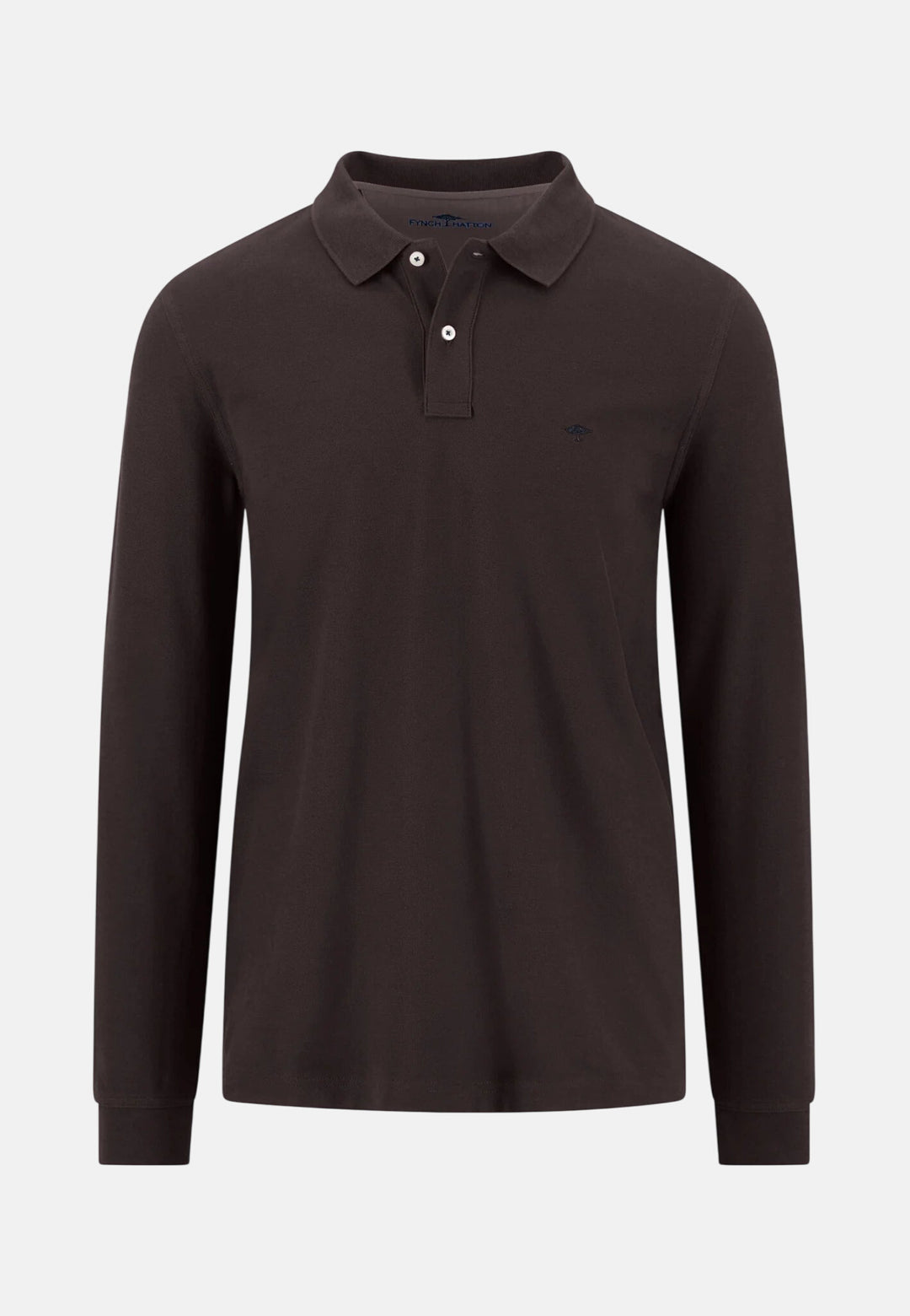 Premium Cotton Long Sleeve Polo Shirt Soil