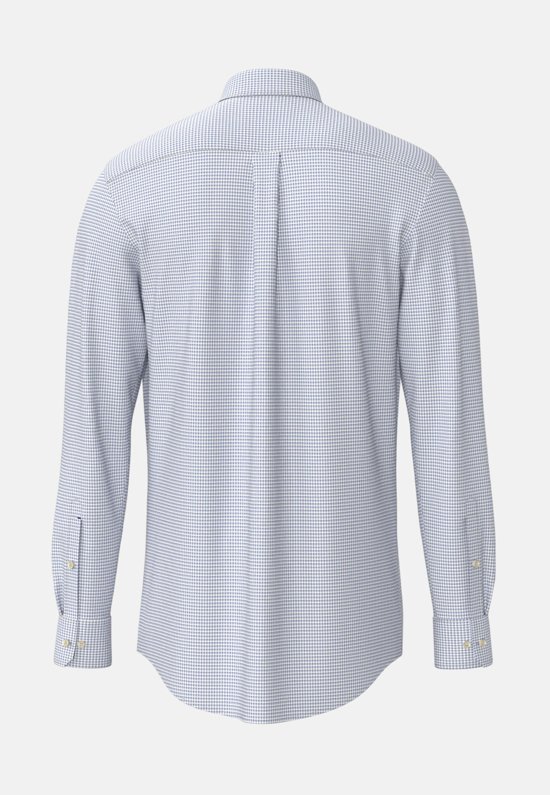 Minimal Check Button Down Shirt New Breeze