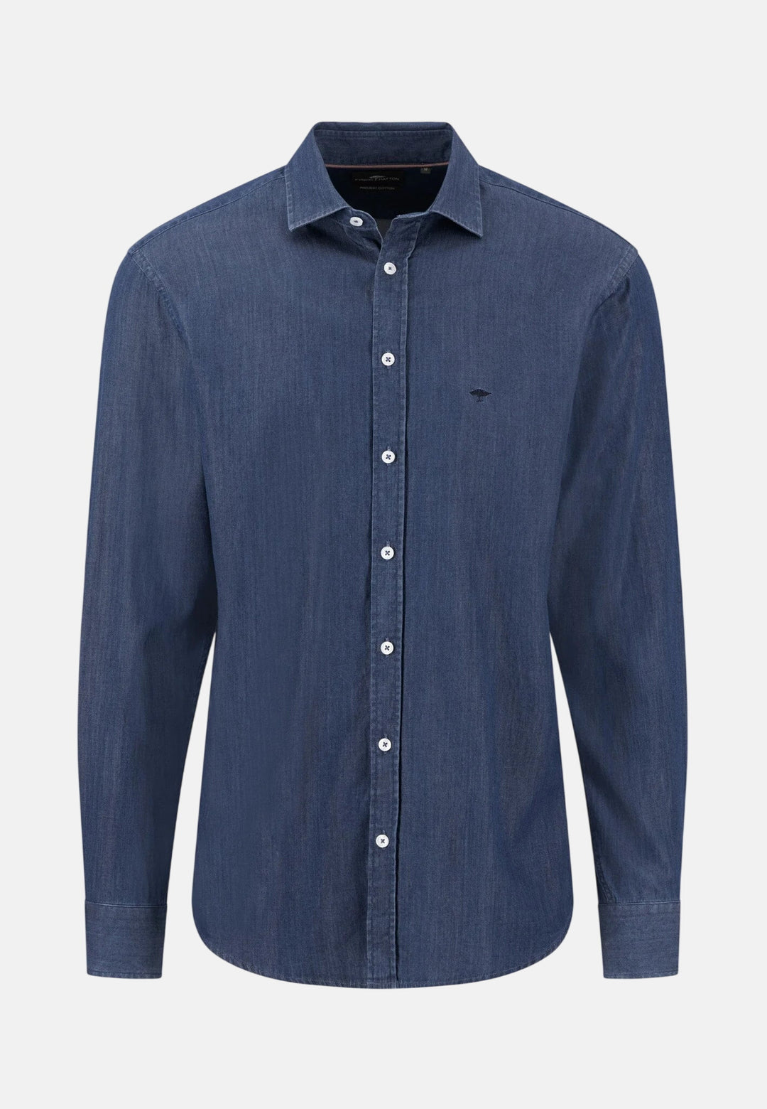 Egyptian Denim Kent Collar Shirt Ink Blue