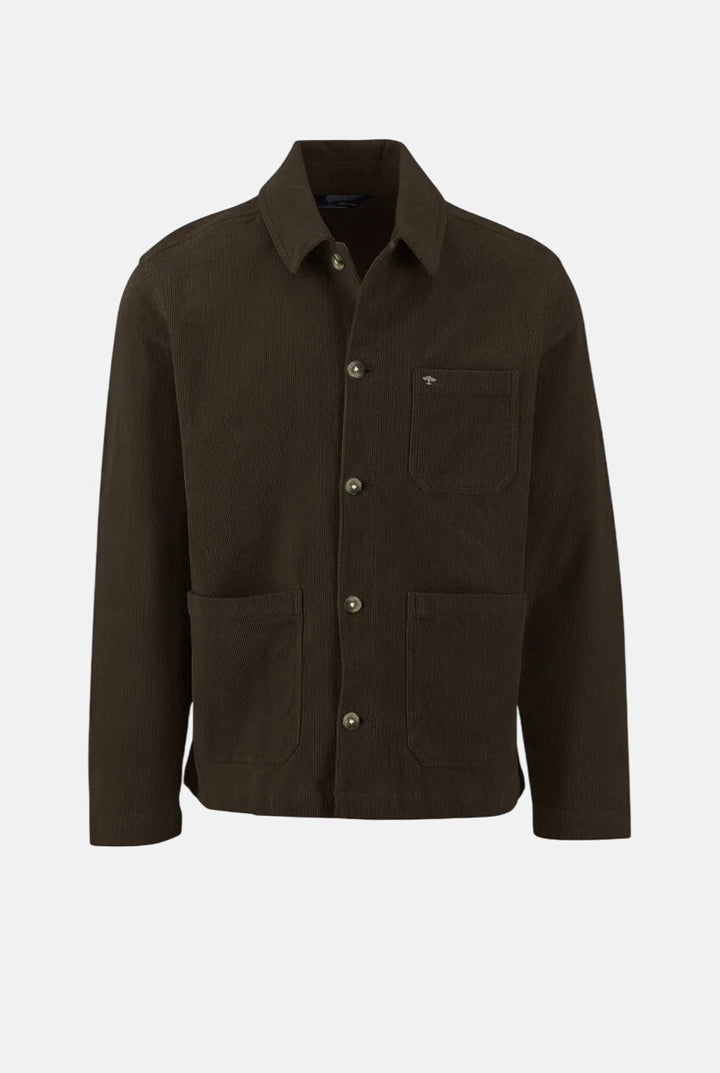 Casual Corduroy Jacket Tobacco