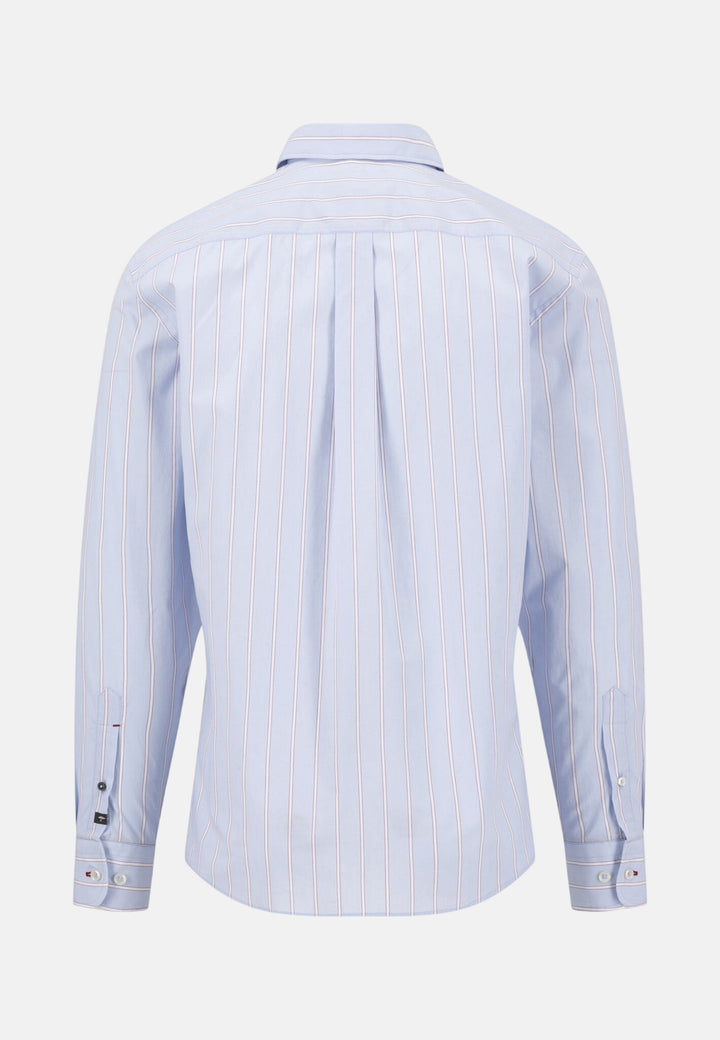 Modern Stripes Button Down Shirt New Breeze