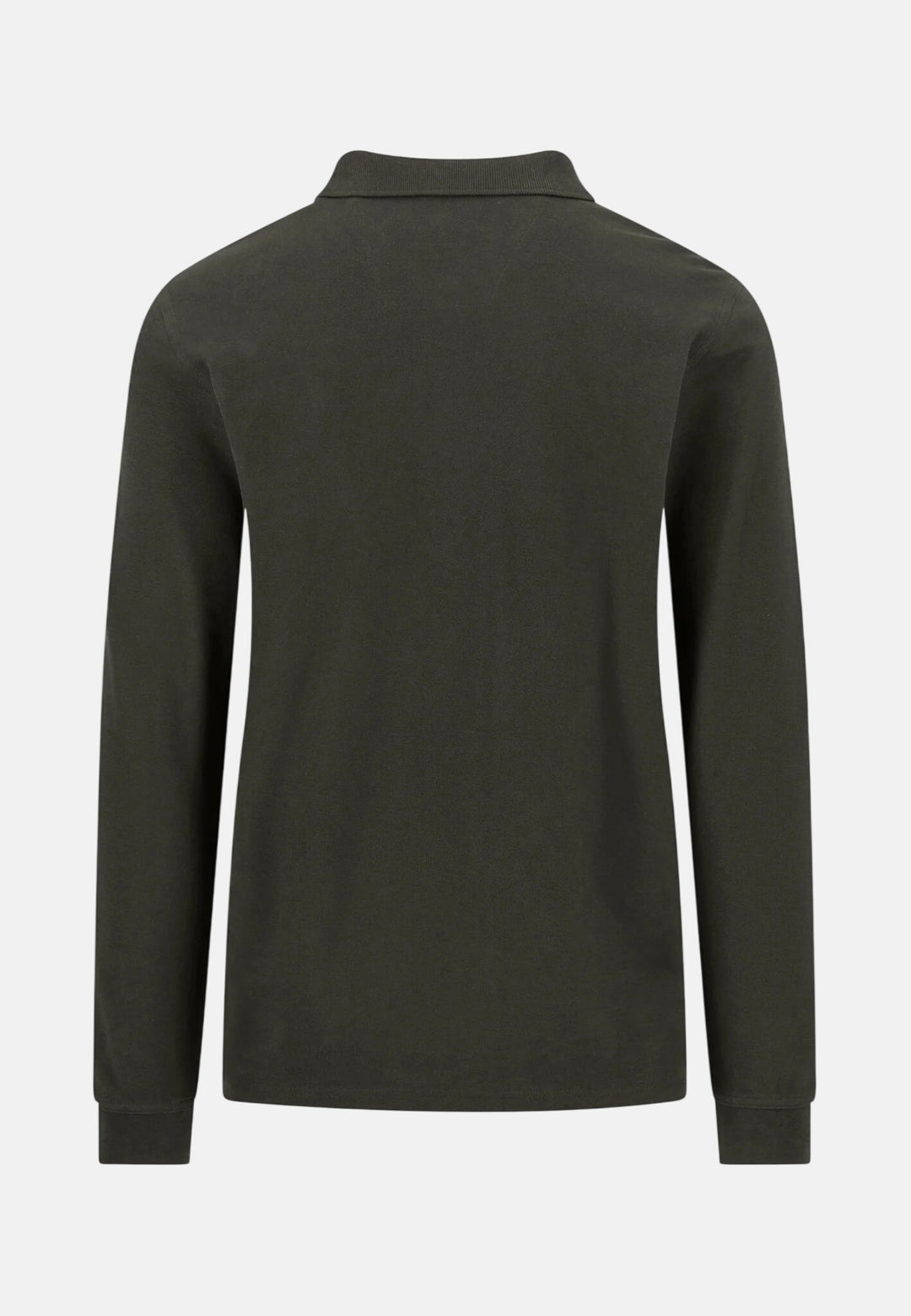 Premium Cotton Long Sleeve Polo Shirt Cypress
