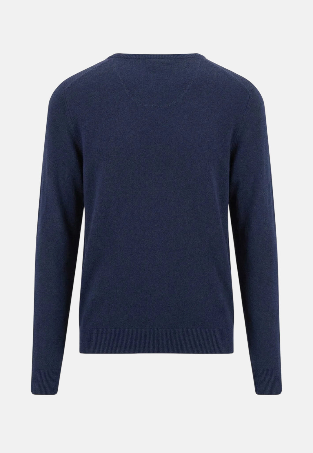 Merino Cashmere Crewneck Knit Ink Blue
