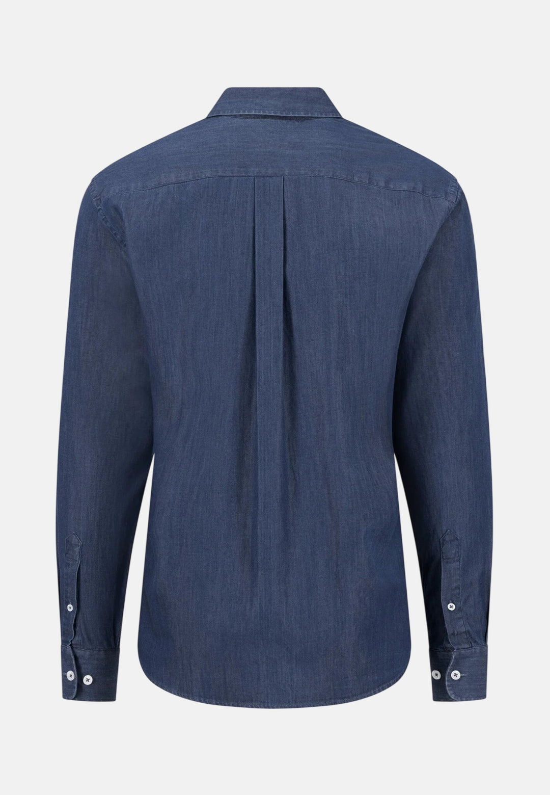 Egyptian Denim Kent Collar Shirt Ink Blue
