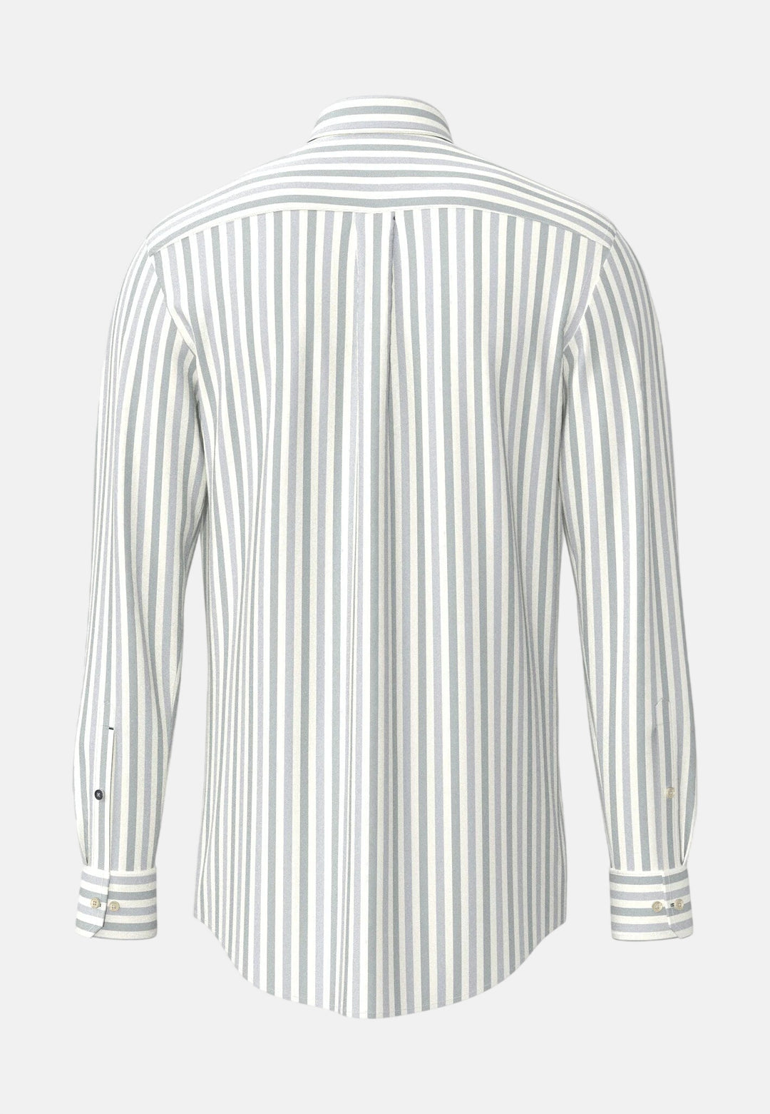 Oxford Stripe Button Down Shirt Teal